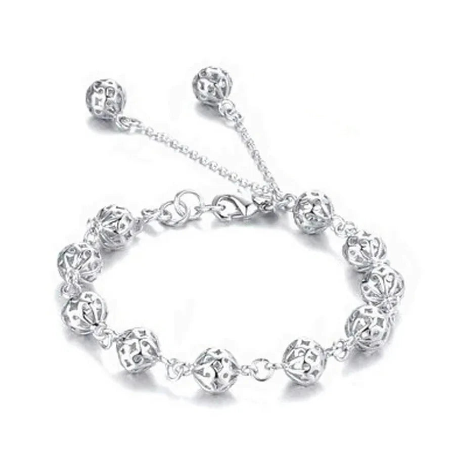 Beautiful Sterling Silver Wedding Bracelet