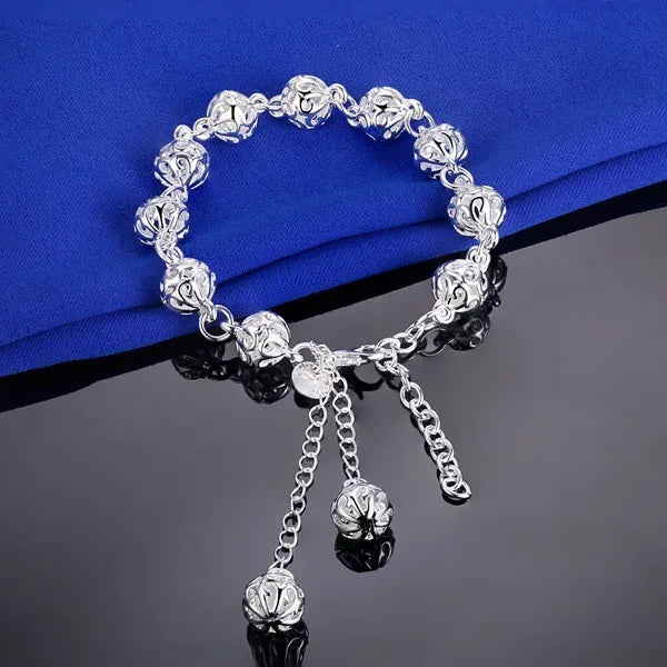 Beautiful Sterling Silver Wedding Bracelet