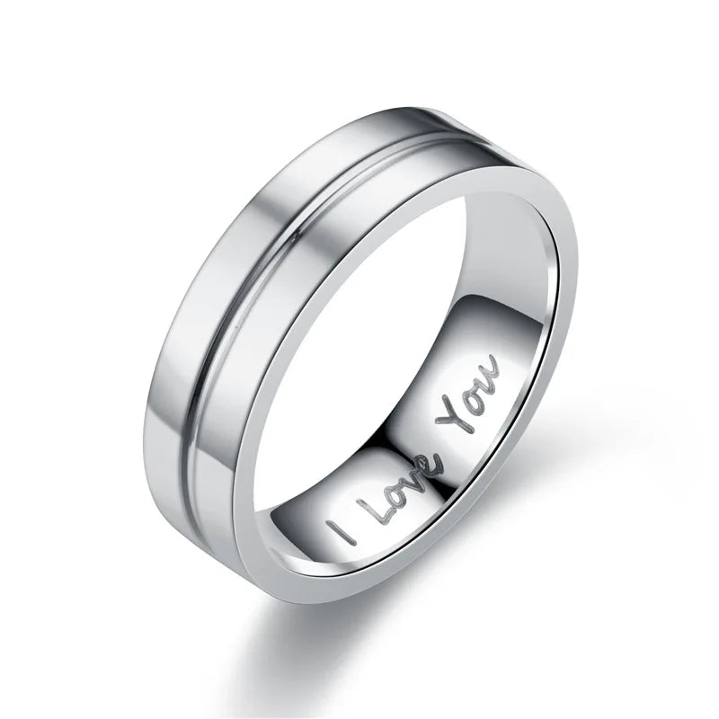 Silver Wedding Band