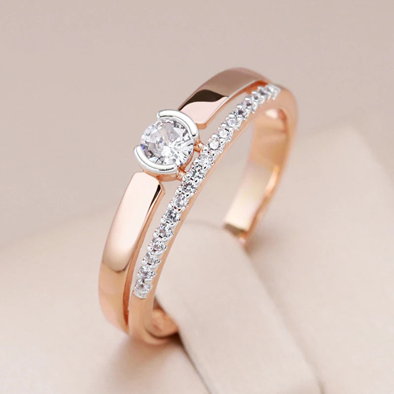 585 Rose Gold Wedding Ring