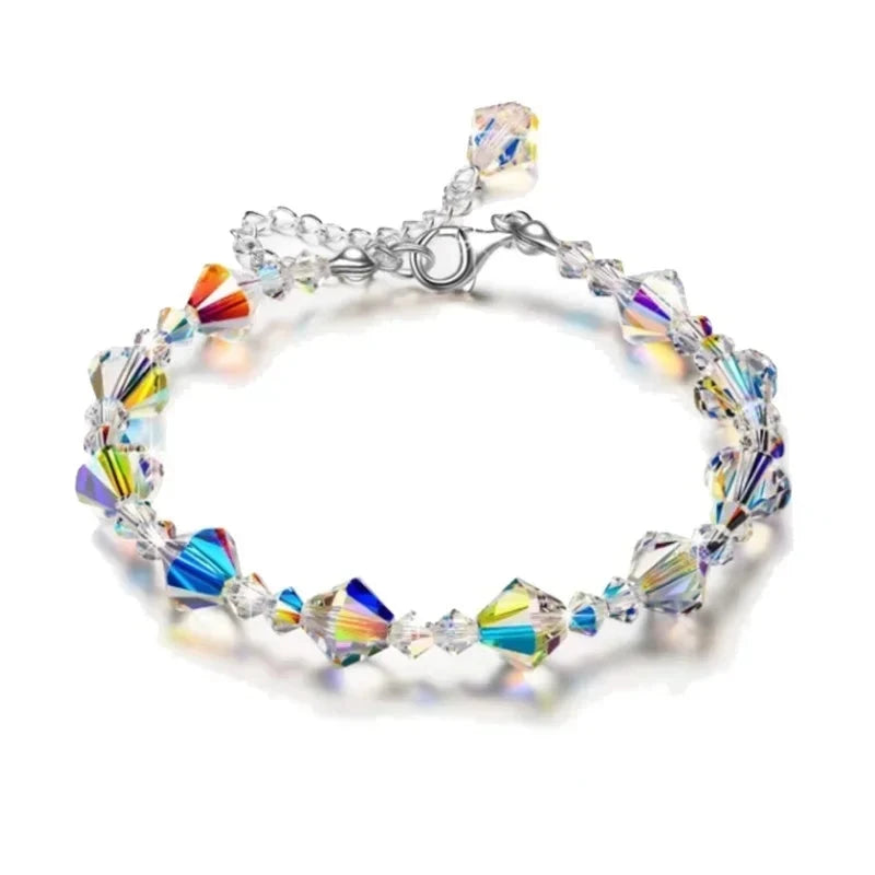 Trendy Cube Crystal Bracelet