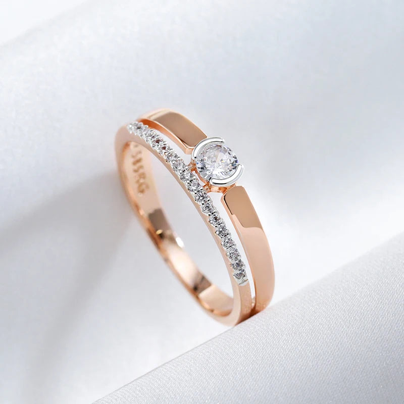 585 Rose Gold Wedding Ring