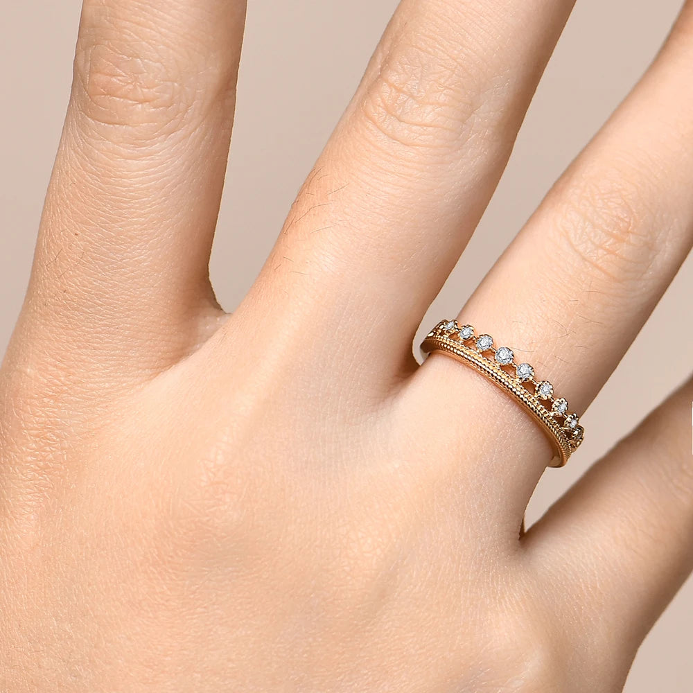 Rose Gold Exquisite Wedding Ring