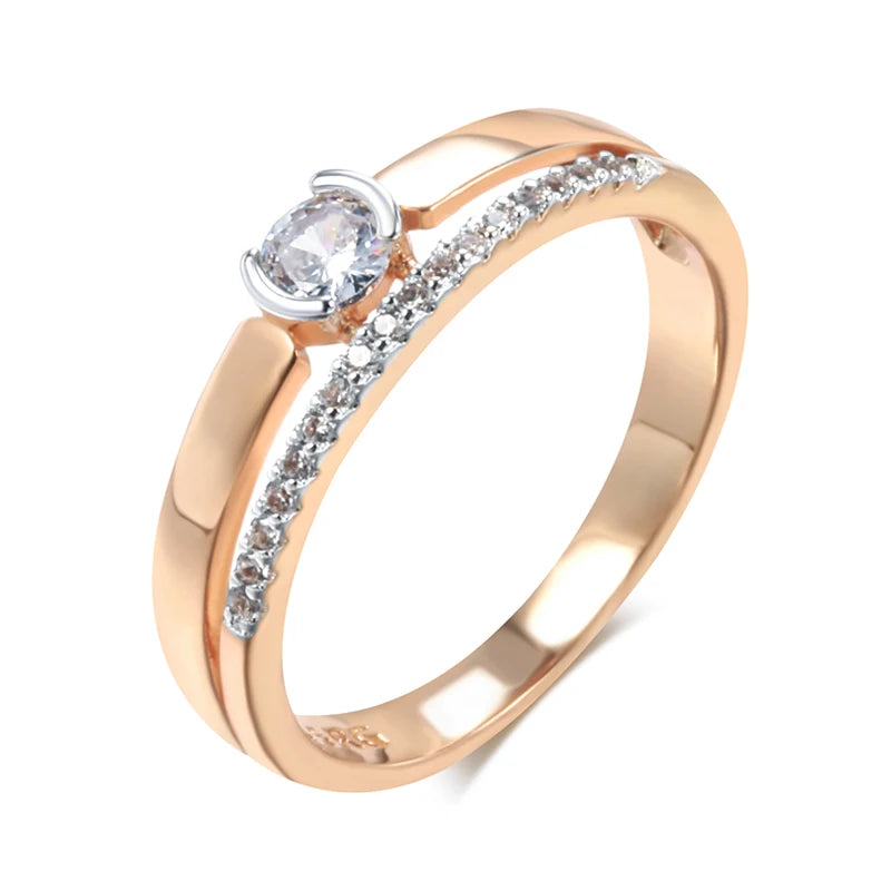 585 Rose Gold Wedding Ring