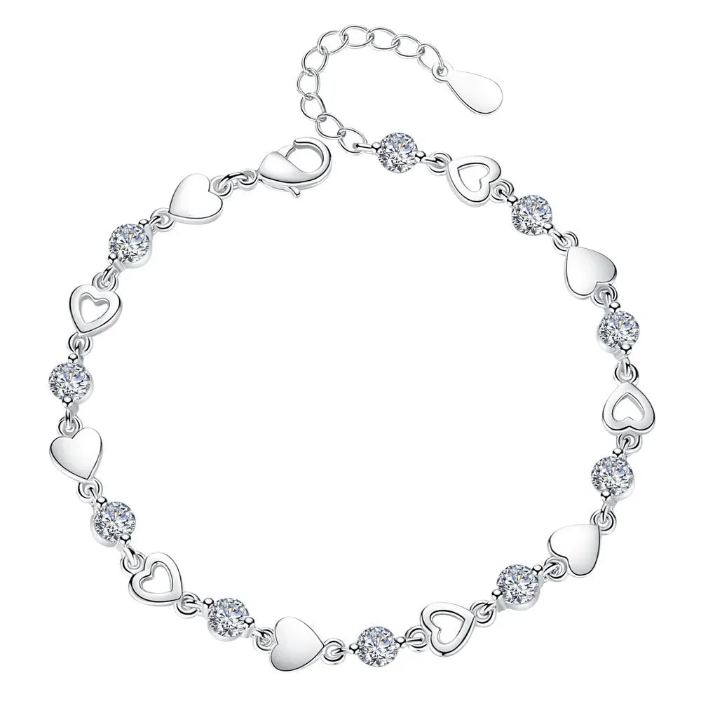 Wedding S925 Sterling Silver Bracelet