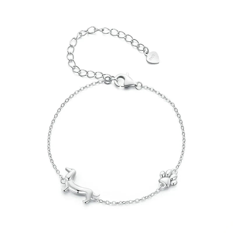 Adjustable Silver Chain Bracelet