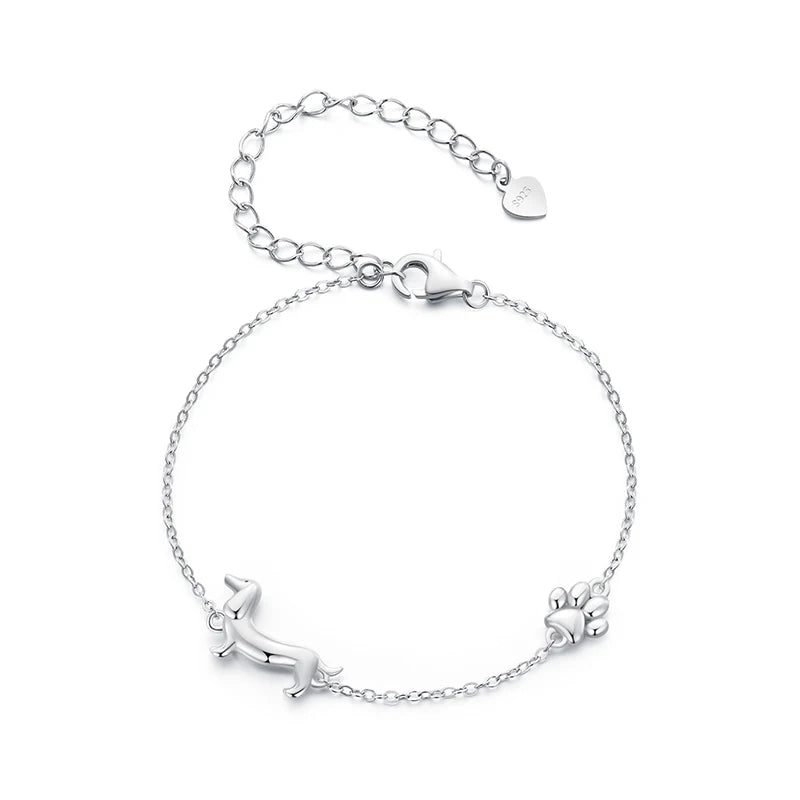 Adjustable Silver Chain Bracelet