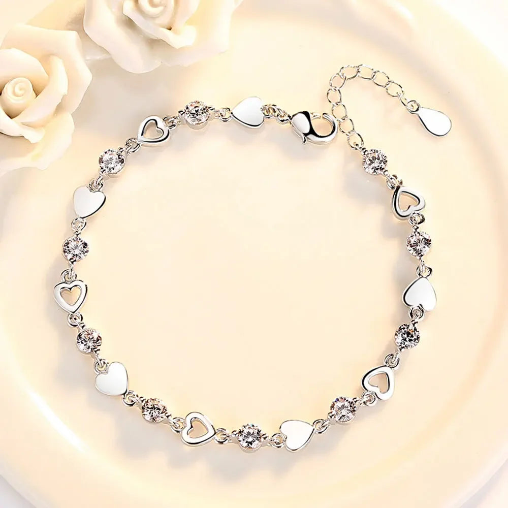 Wedding S925 Sterling Silver Bracelet