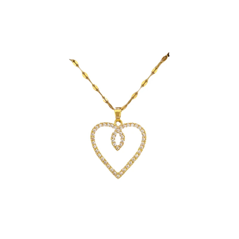 Gold Stainless Steel Necklace