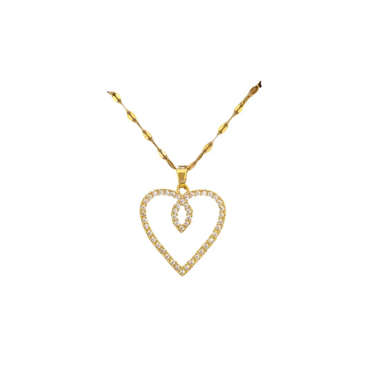 Gold Stainless Steel Necklace