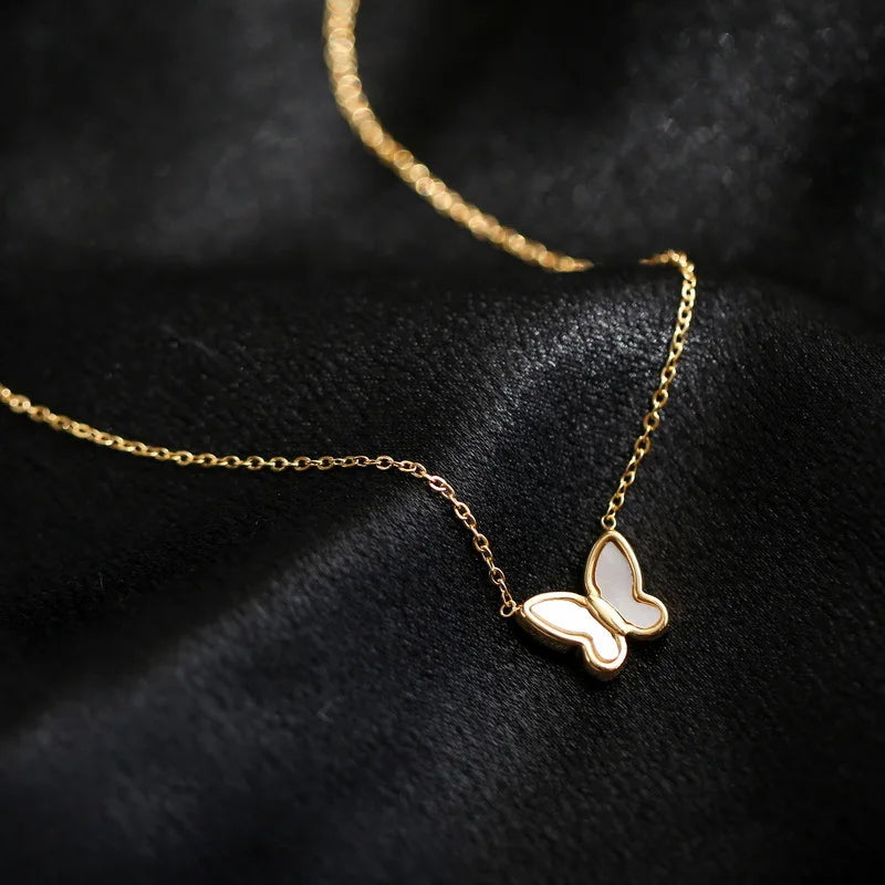 Simple Butterfly Necklace