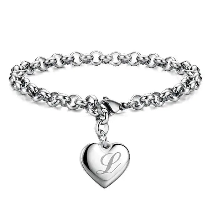 L Initial Luxe Bracelet