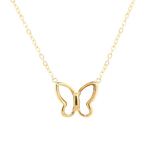 Simple Butterfly Necklace