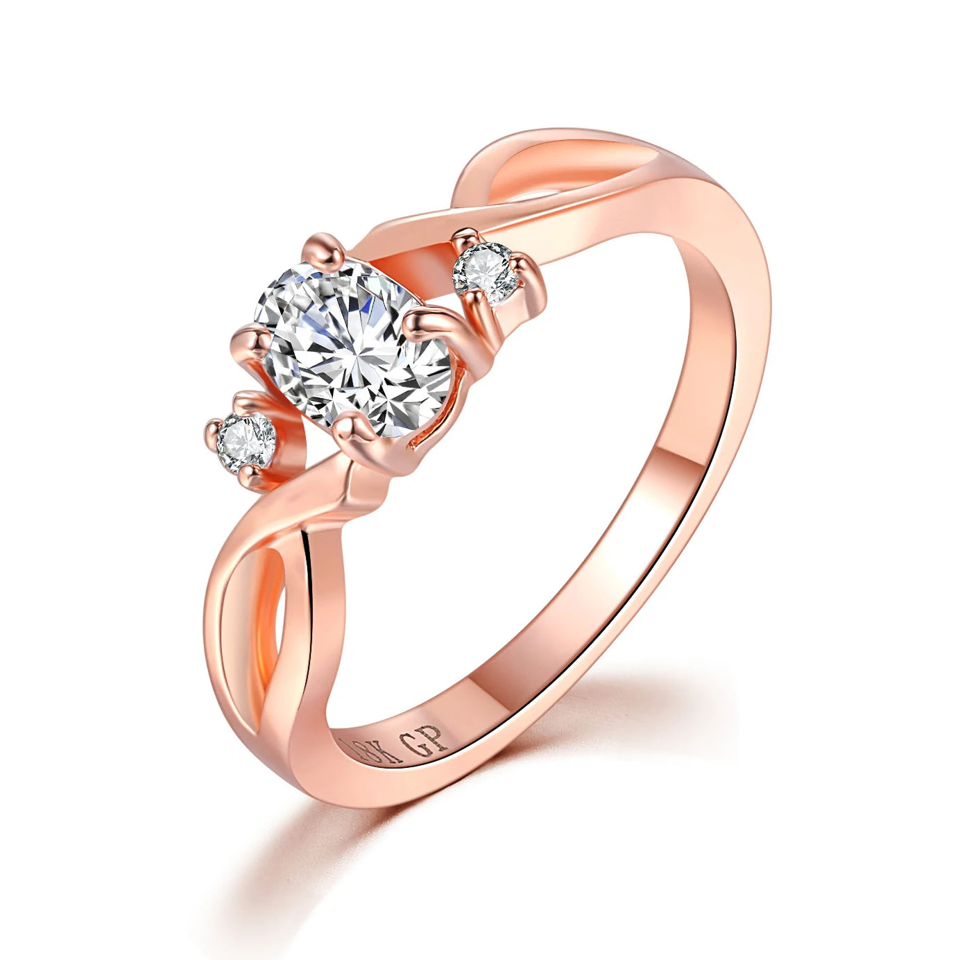 Rose Gold Bridal Wedding Ring