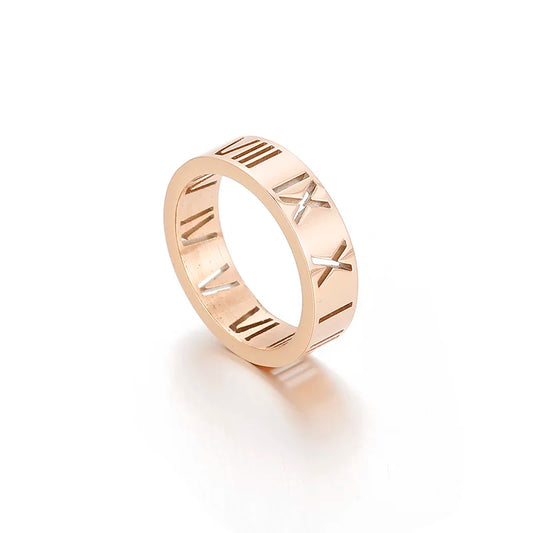 Trendy Gold Wedding Band