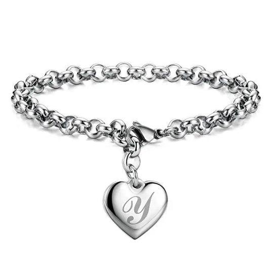 Y Initial Luxe Bracelet