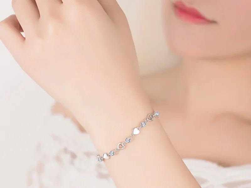 Wedding S925 Sterling Silver Bracelet