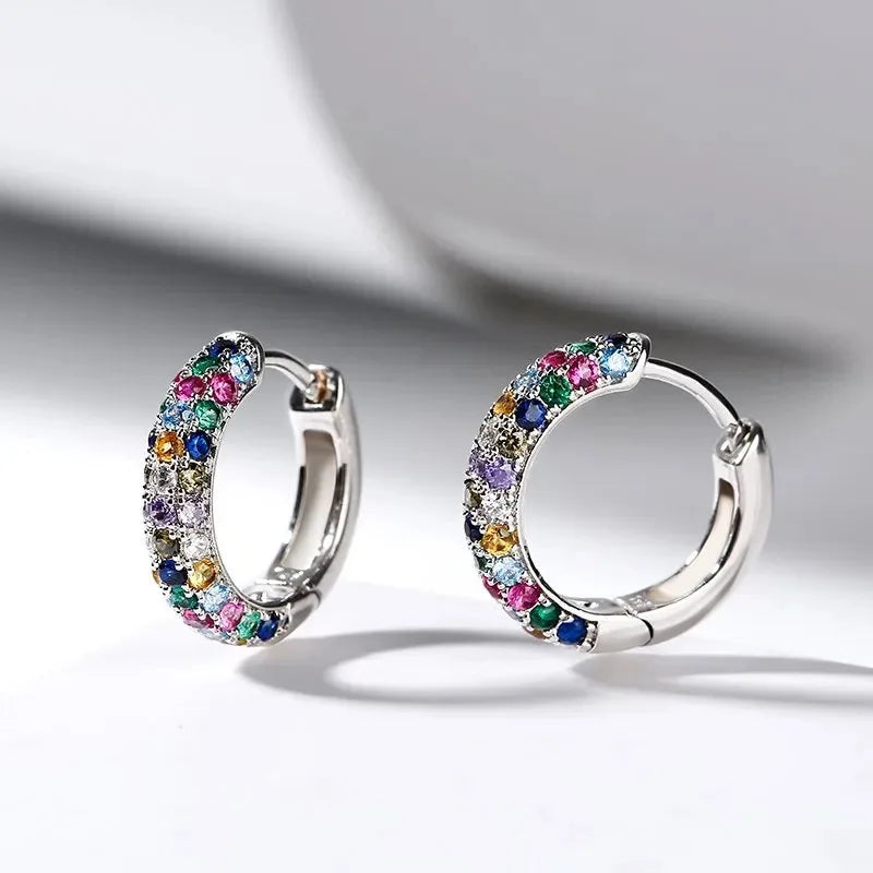 Colorful Hoop Earrings