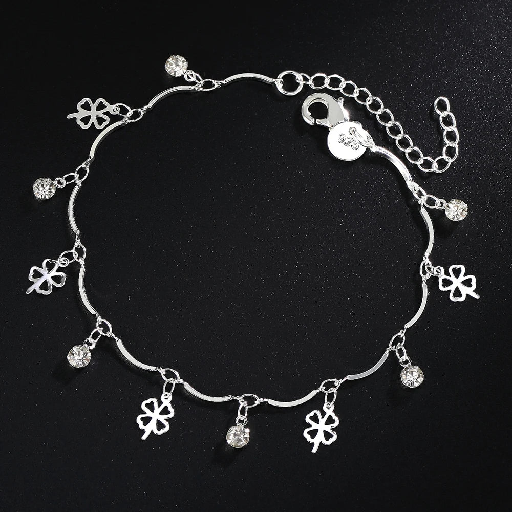 925 sterling Silver Four-leaf Clover