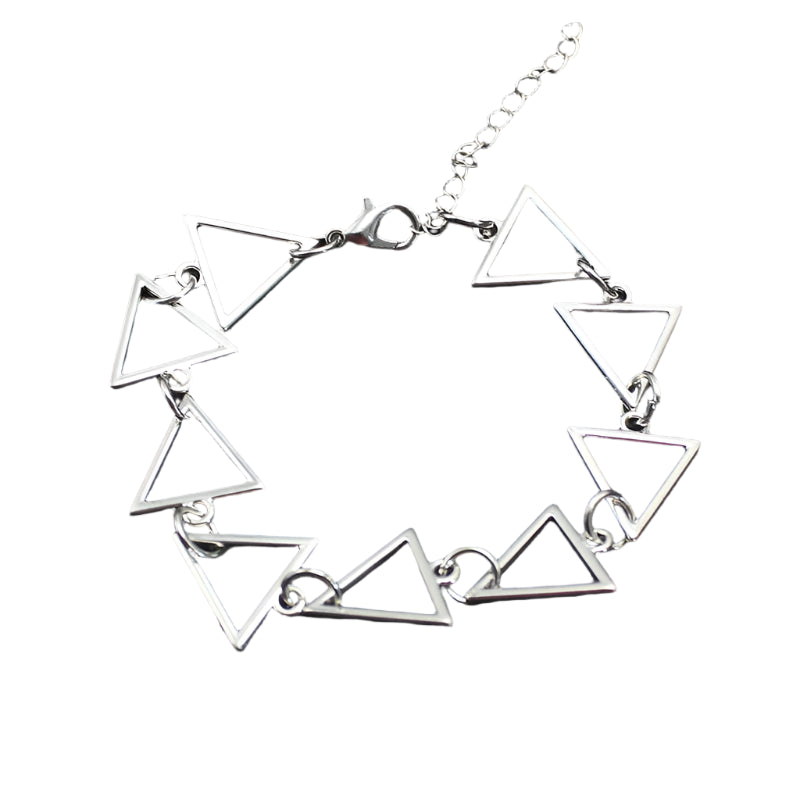 Hollow Triangle Bracelet