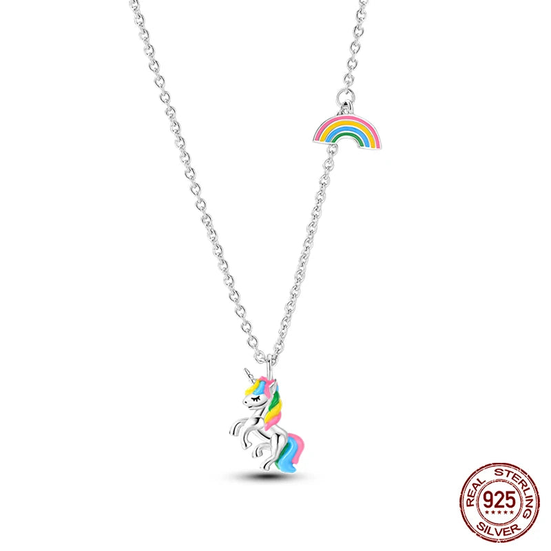 Pony Cloud Dream Pendant Silver Necklace