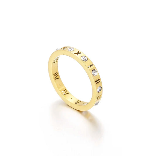 Minimalist Gold Wedding Band