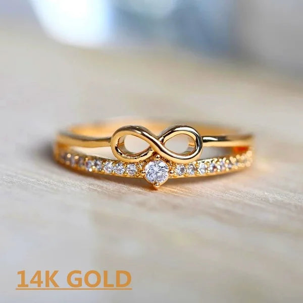 Luxury Bow Wedding Ring