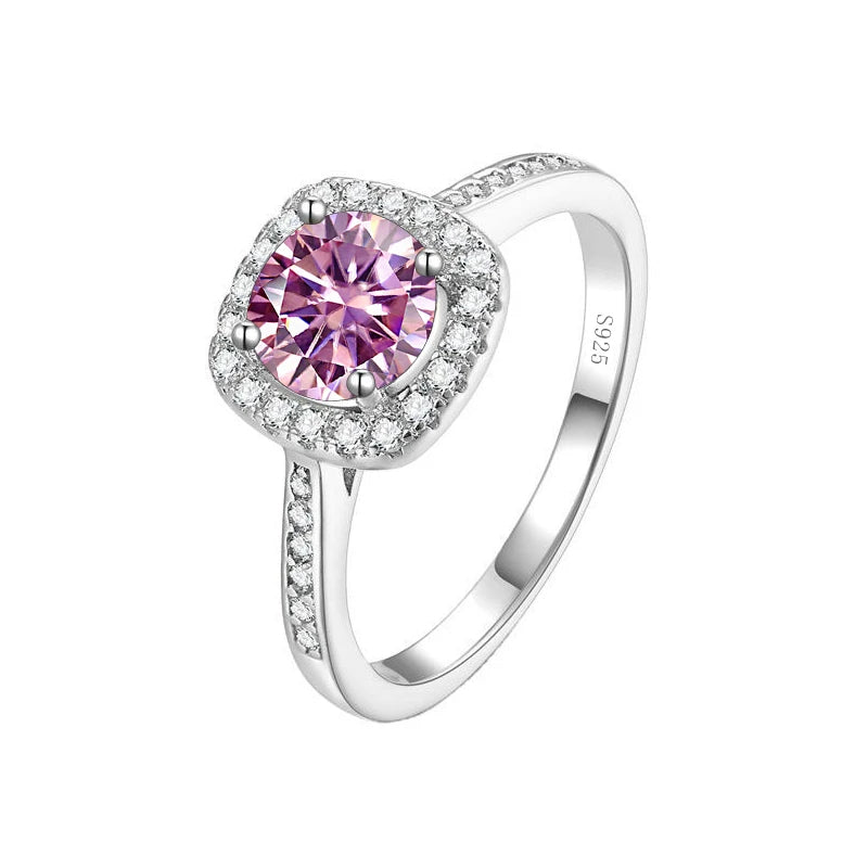 Pink 1 Carat Diamond Rings