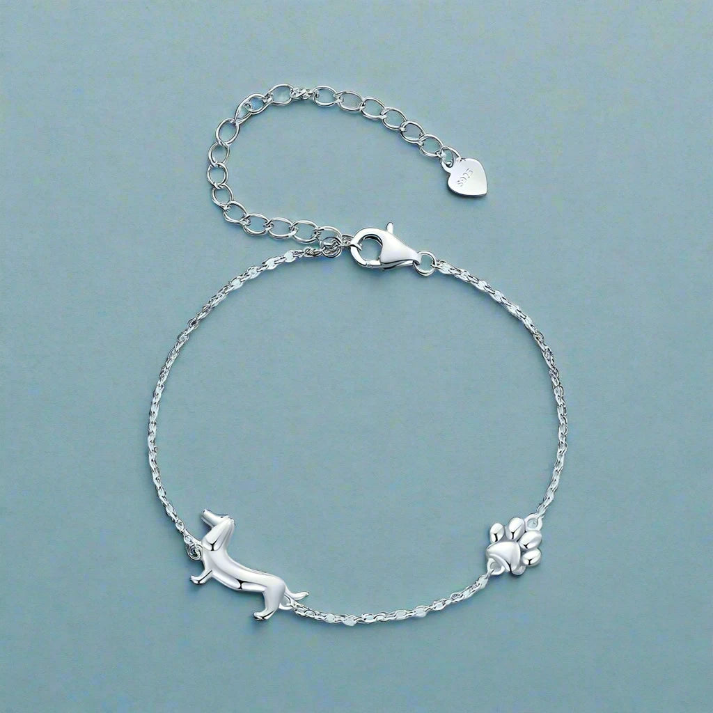 Adjustable Silver Chain Bracelet