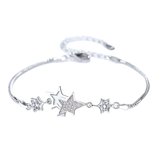 Stars Design 925 Sterling Silver