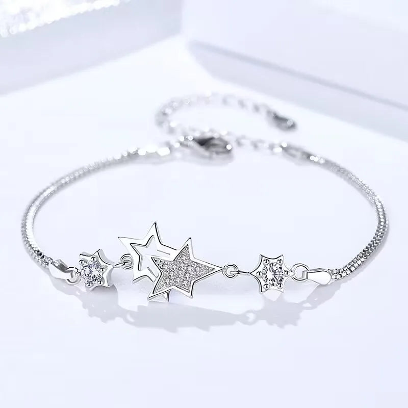 Stars Design 925 Sterling Silver