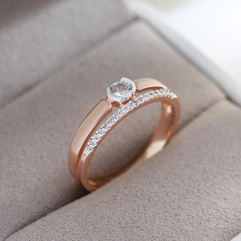 585 Rose Gold Wedding Ring