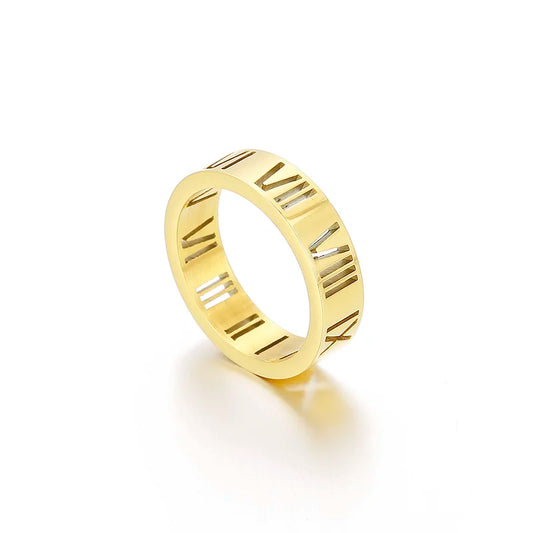 Gold Medium Size Wedding Band