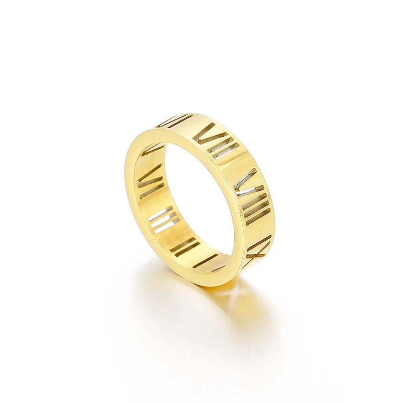 Minimalist Gold Wedding Band