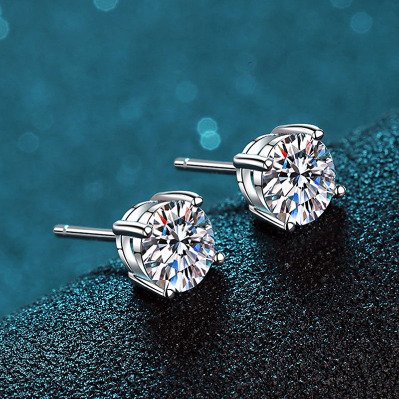 0.5ct-2.0ct Stud Earrings