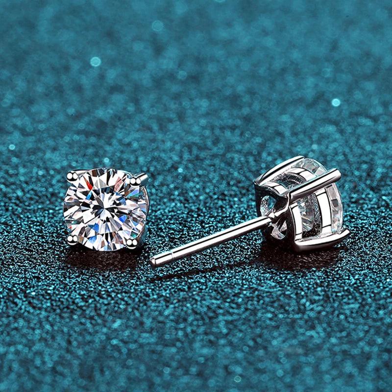 0.5ct-2.0ct Stud Earrings